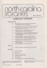 North Carolina Libraries, Vol. 45,  no. 2